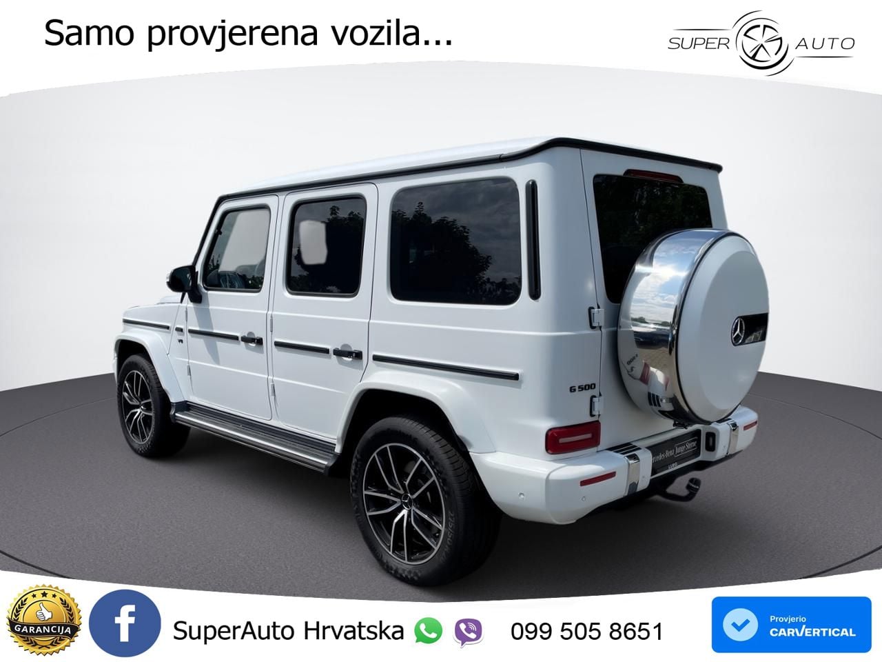 Mercedes G 500 Long V8 (422 KS) 4MATIC 9G-TRONIC AMG LED+GR SJED+ACC