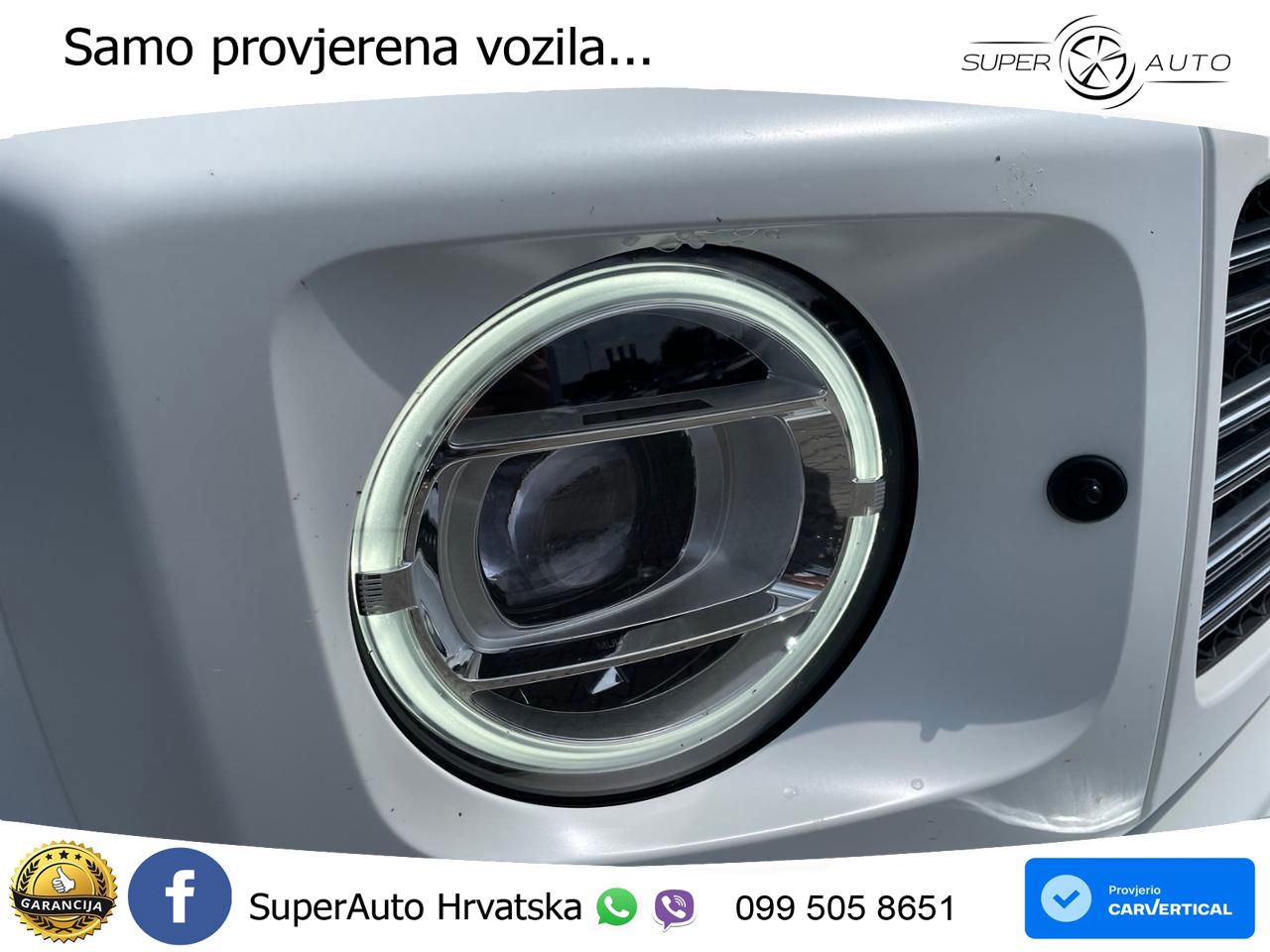 Mercedes G 500 Long V8 (422 KS) 4MATIC 9G-TRONIC AMG LED+GR SJED+ACC