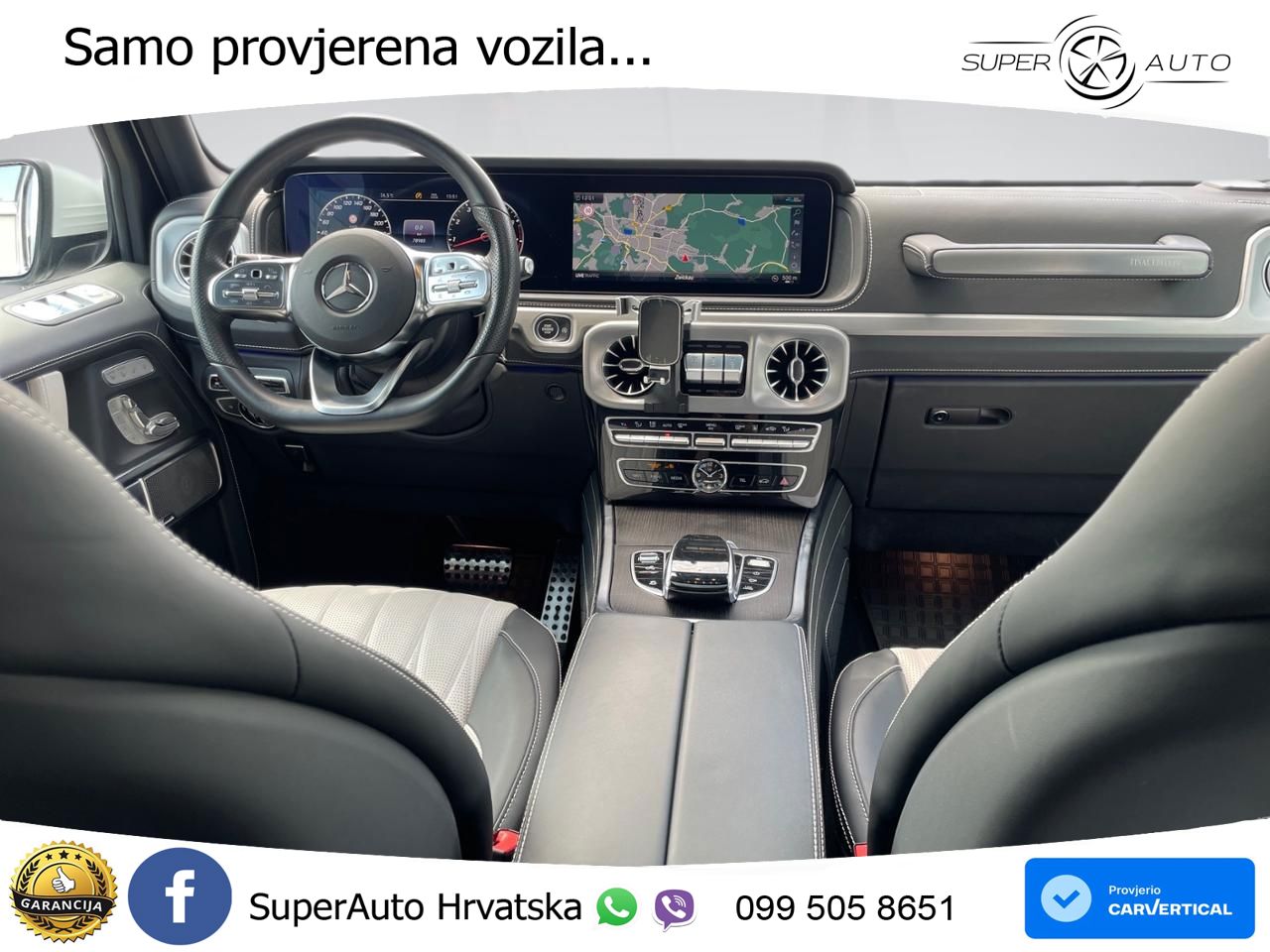 Mercedes G 500 Long V8 (422 KS) 4MATIC 9G-TRONIC AMG LED+GR SJED+ACC