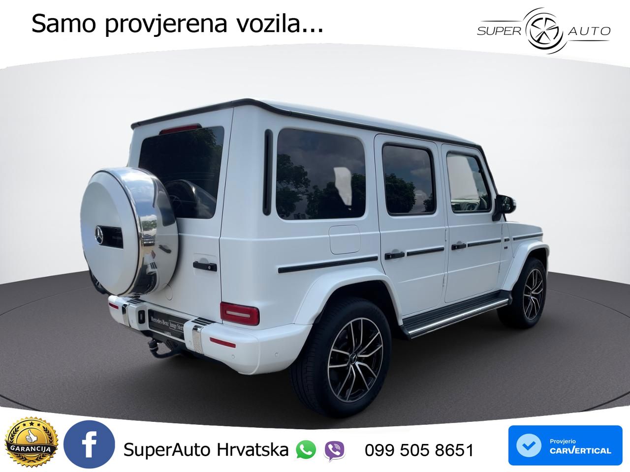 Mercedes G 500 Long V8 (422 KS) 4MATIC 9G-TRONIC AMG LED+GR SJED+ACC