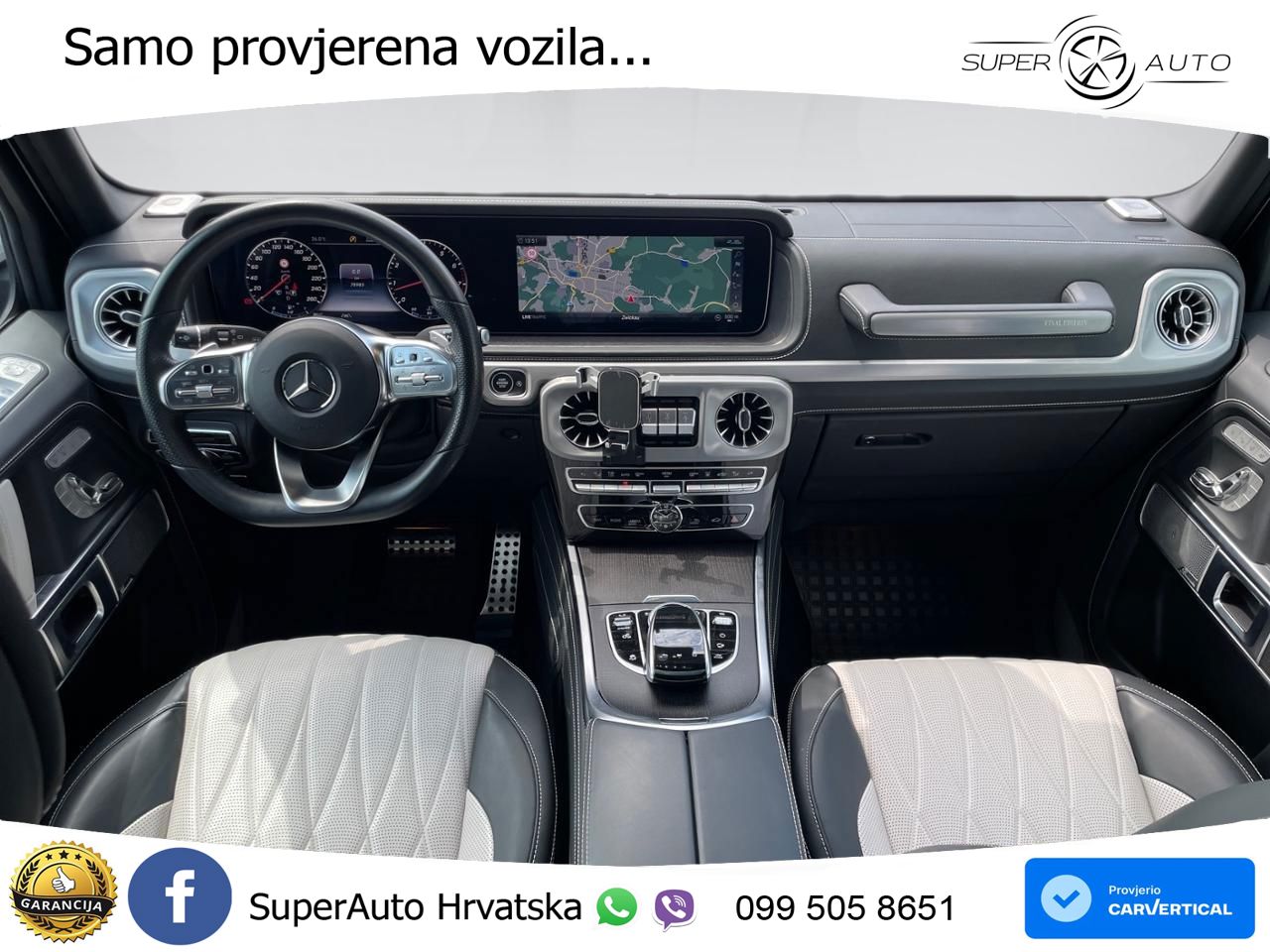 Mercedes G 500 Long V8 (422 KS) 4MATIC 9G-TRONIC AMG LED+GR SJED+ACC