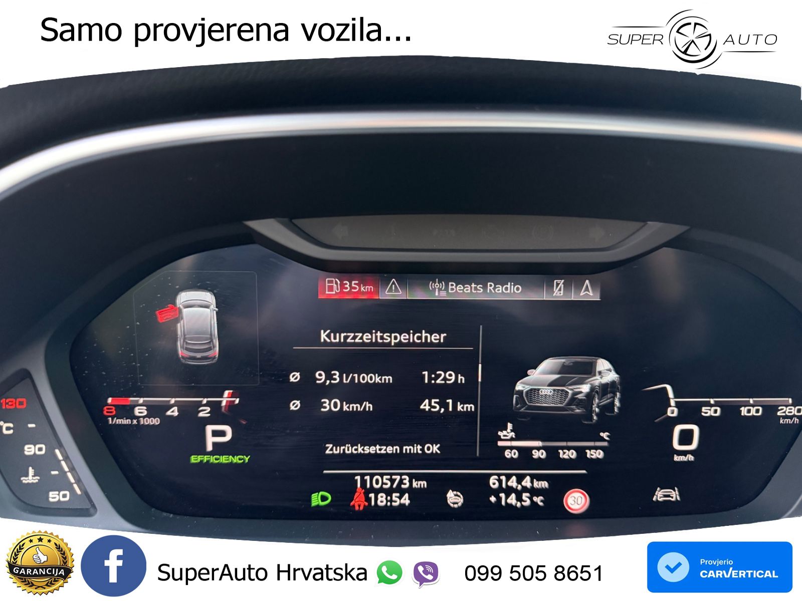 Audi Q3 II Sportback 45 TFSI (230 KS) quattro S tronic S line LED+GR SJED+ACC