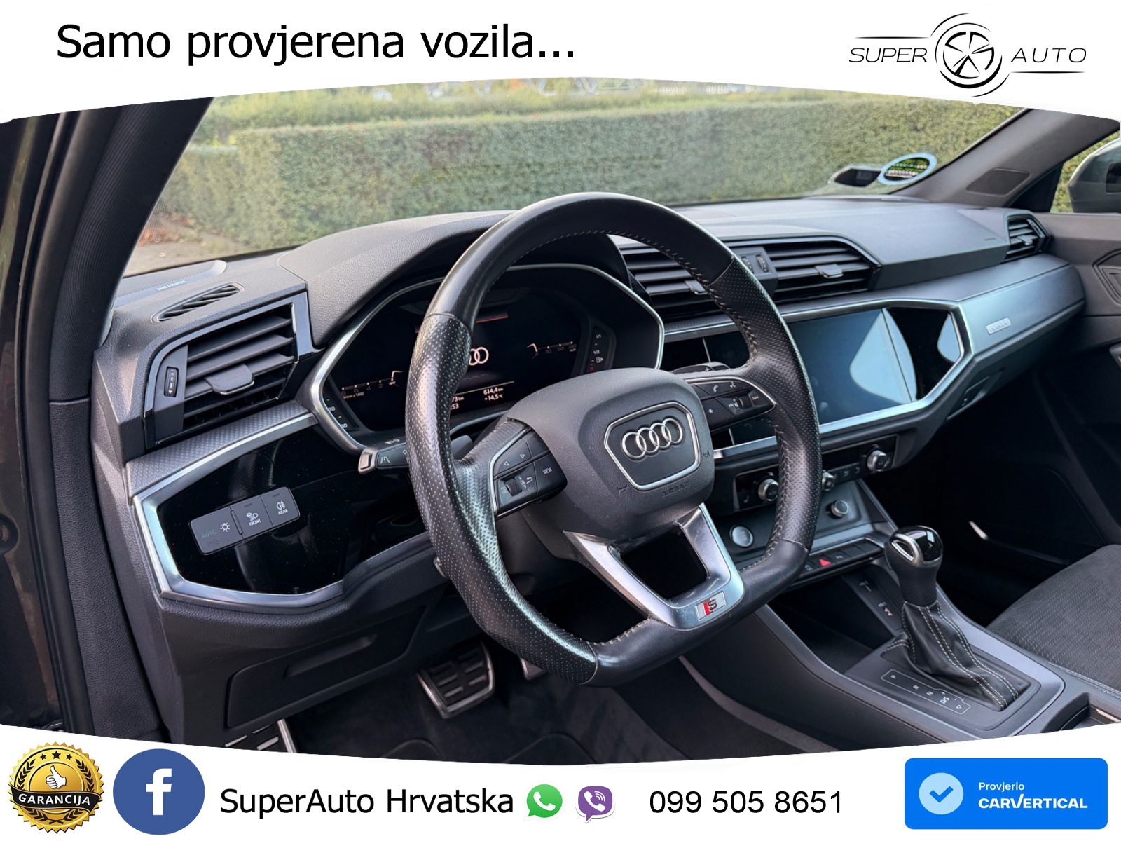 Audi Q3 II Sportback 45 TFSI (230 KS) quattro S tronic S line LED+GR SJED+ACC