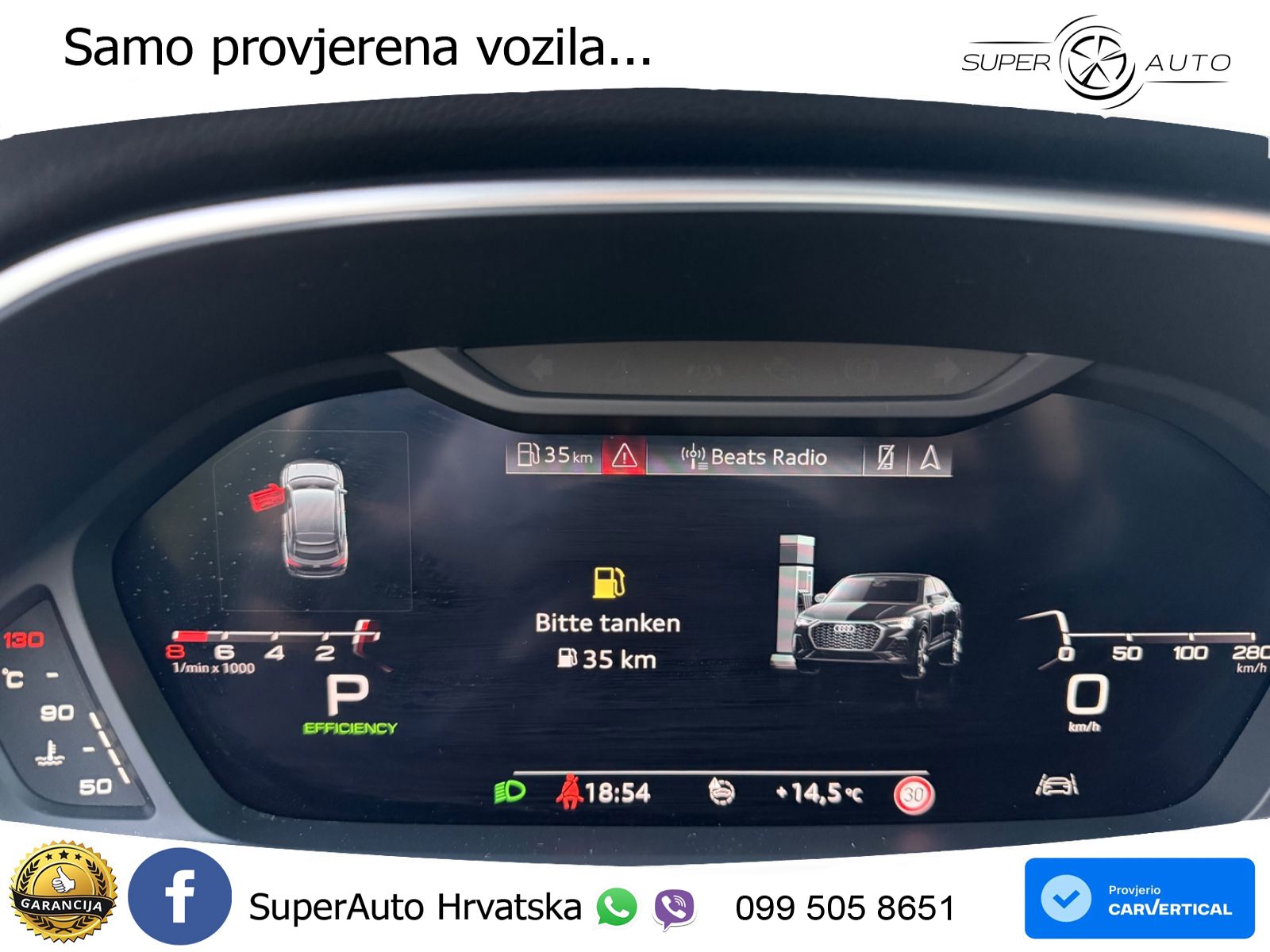 Audi Q3 II Sportback 45 TFSI (230 KS) quattro S tronic S line LED+GR SJED+ACC