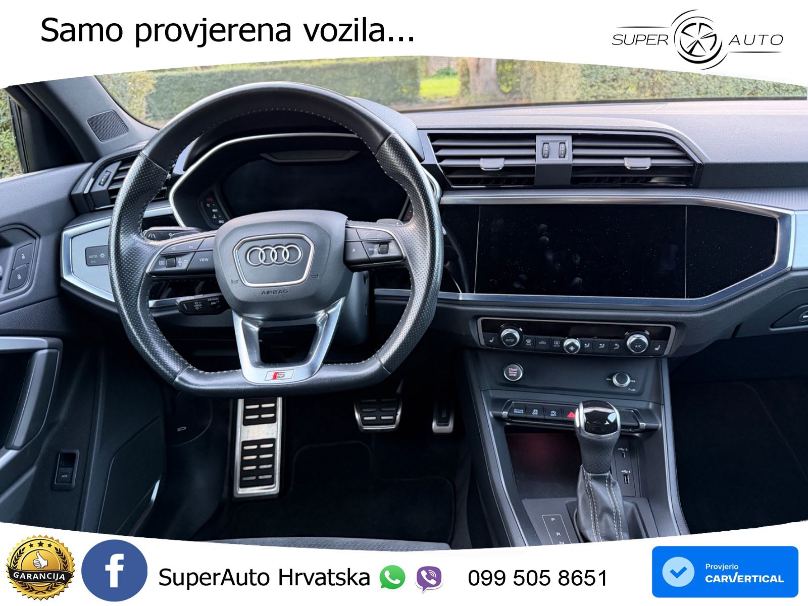 Audi Q3 II Sportback 45 TFSI (230 KS) quattro S tronic S line LED+GR SJED+ACC