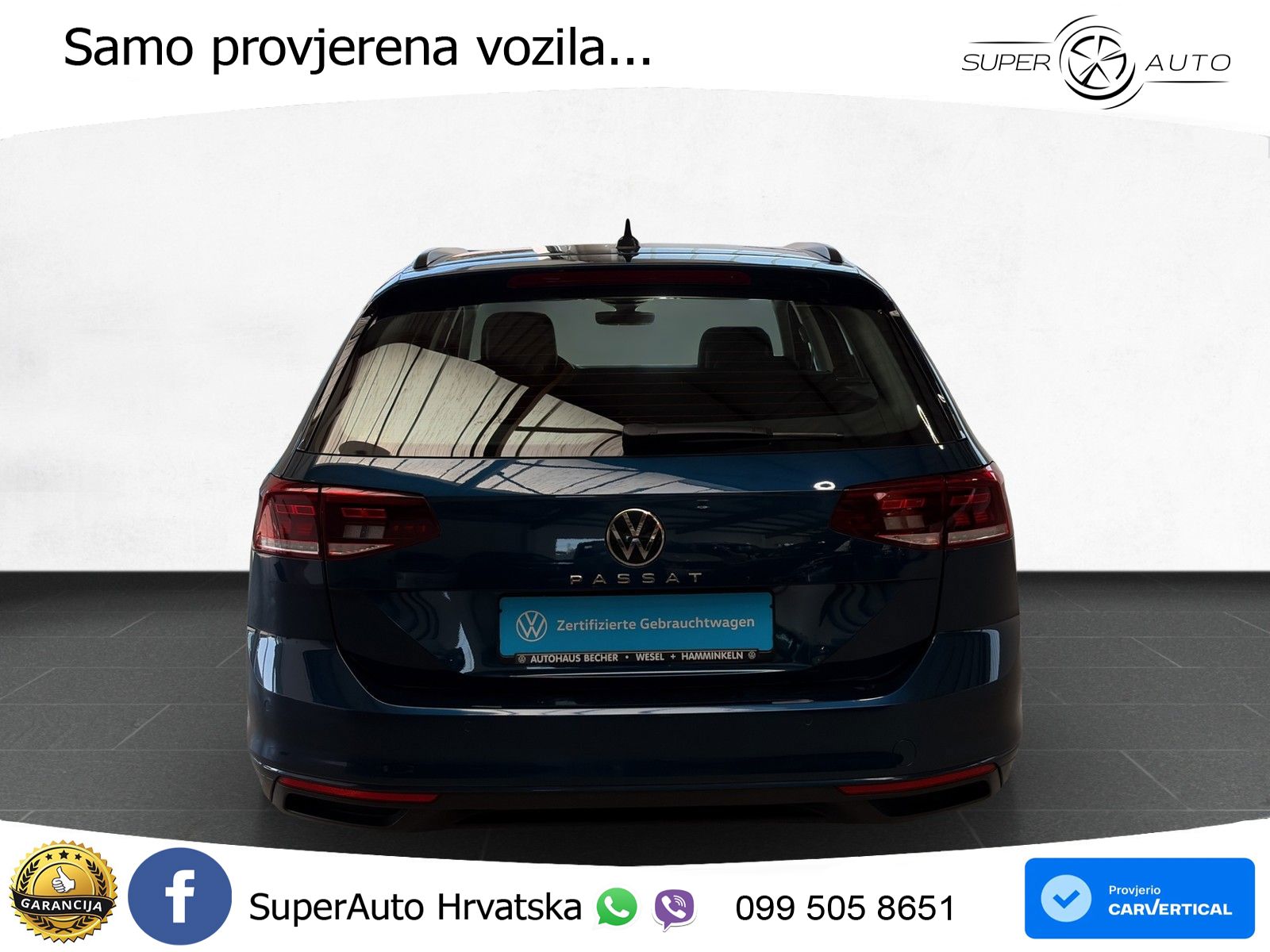 Volkswagen Passat Variant 2.0 TDI (150 KS) DSG Business LED+GR SJED+ACC