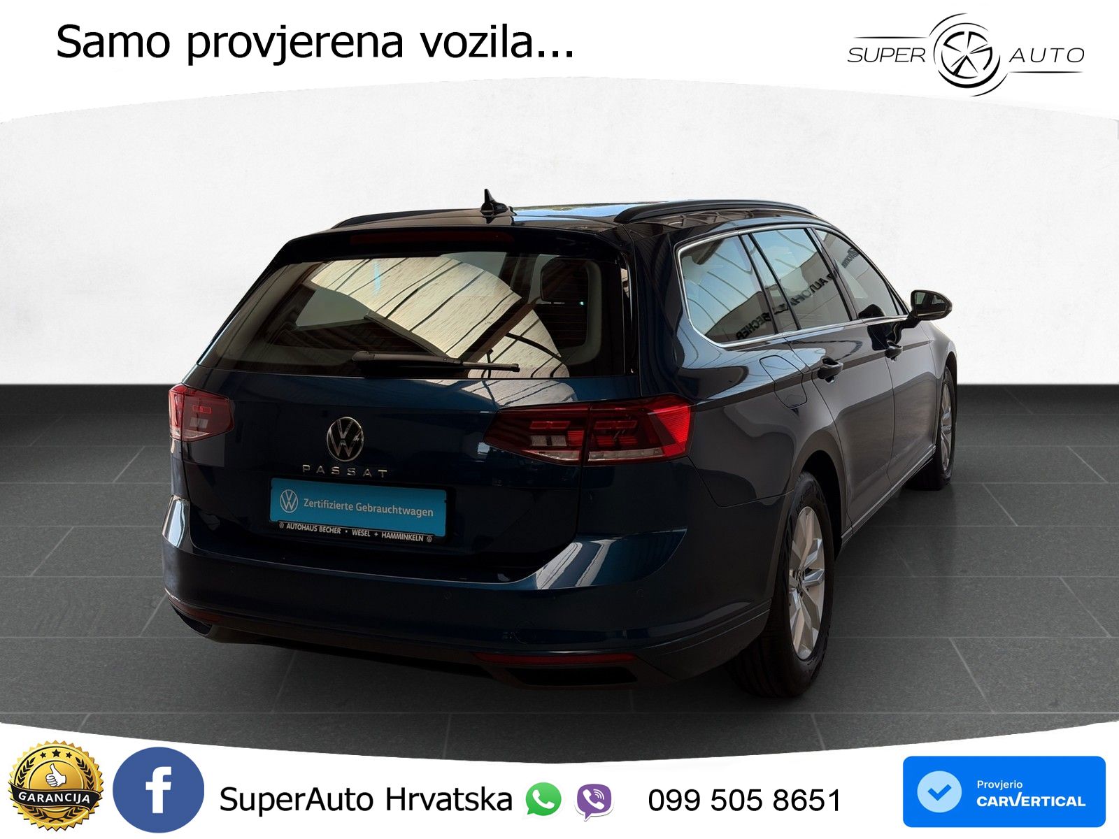 Volkswagen Passat Variant 2.0 TDI (150 KS) DSG Business LED+GR SJED+ACC