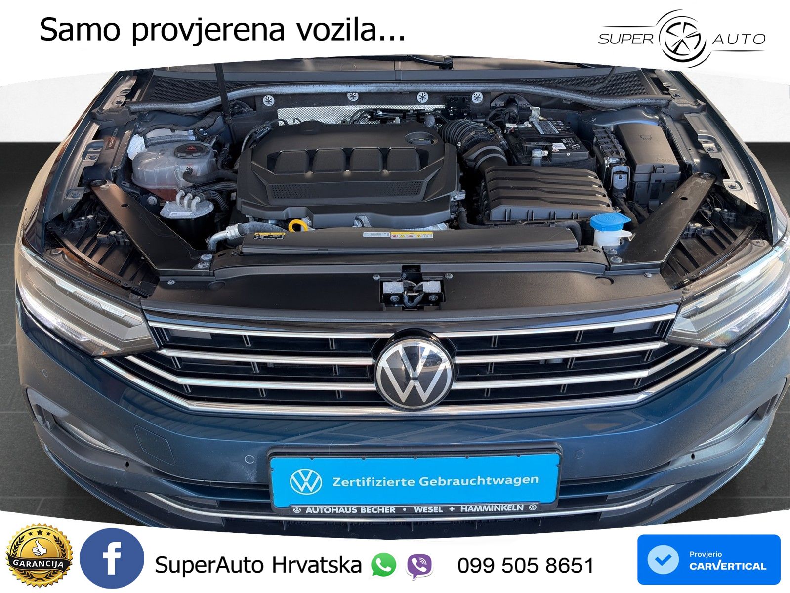 Volkswagen Passat Variant 2.0 TDI (150 KS) DSG Business LED+GR SJED+ACC