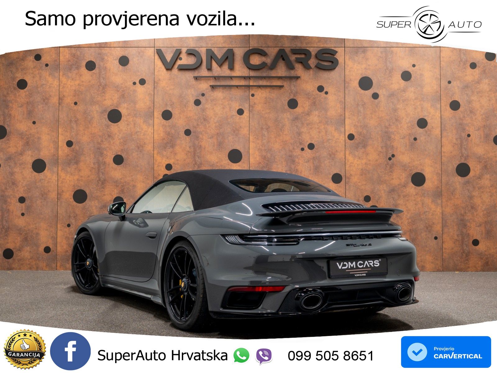 Porsche 911 Turbo S Cabriolet 3.8 (650 KS) PDK