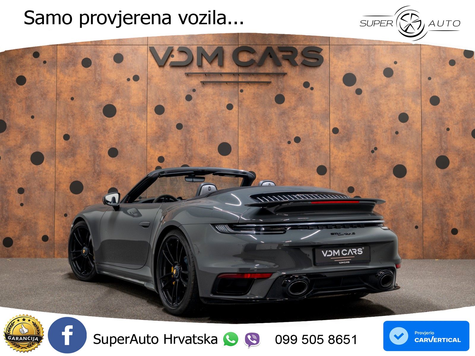 Porsche 911 Turbo S Cabriolet 3.8 (650 KS) PDK