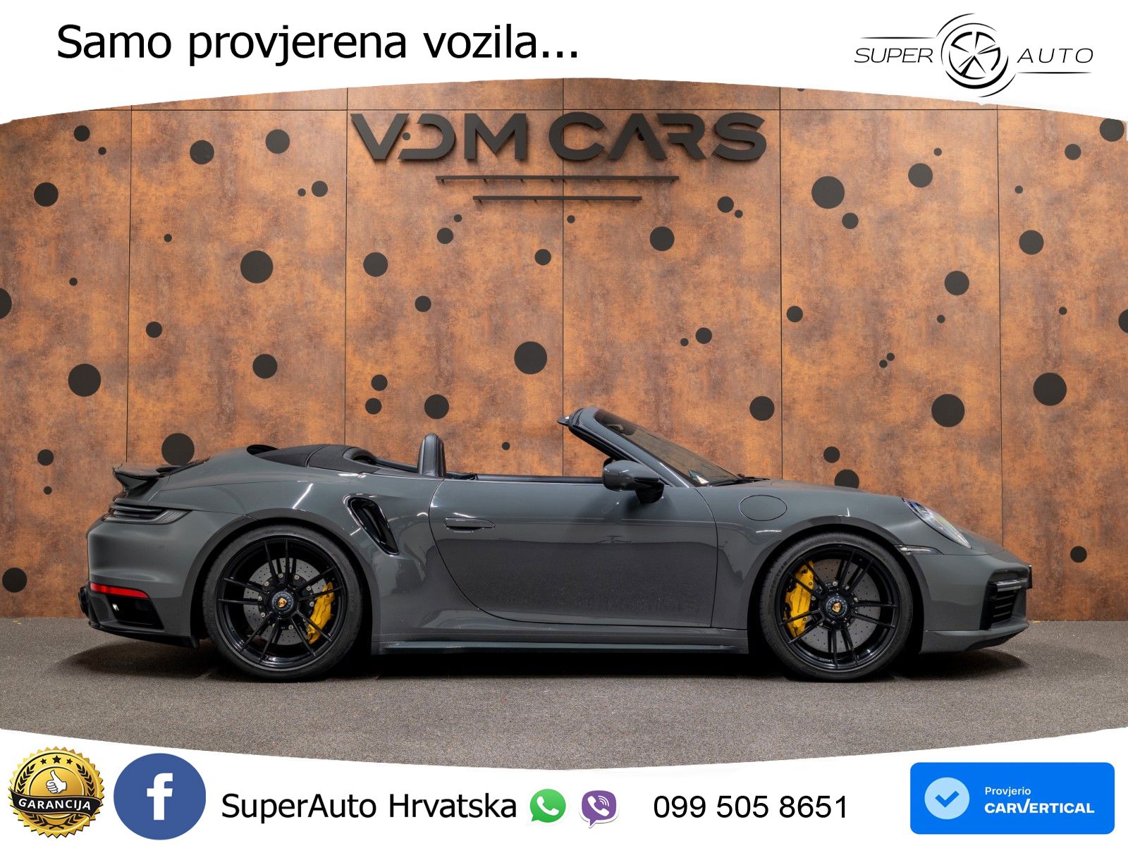 Porsche 911 Turbo S Cabriolet 3.8 (650 KS) PDK