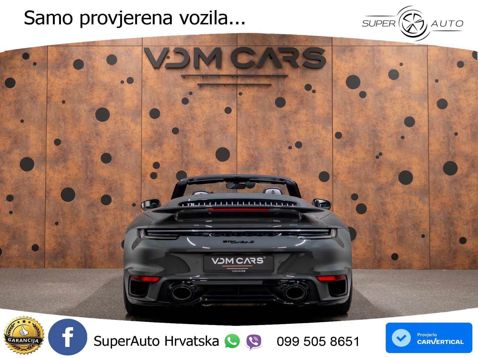 Porsche 911 Turbo S Cabriolet 3.8 (650 KS) PDK