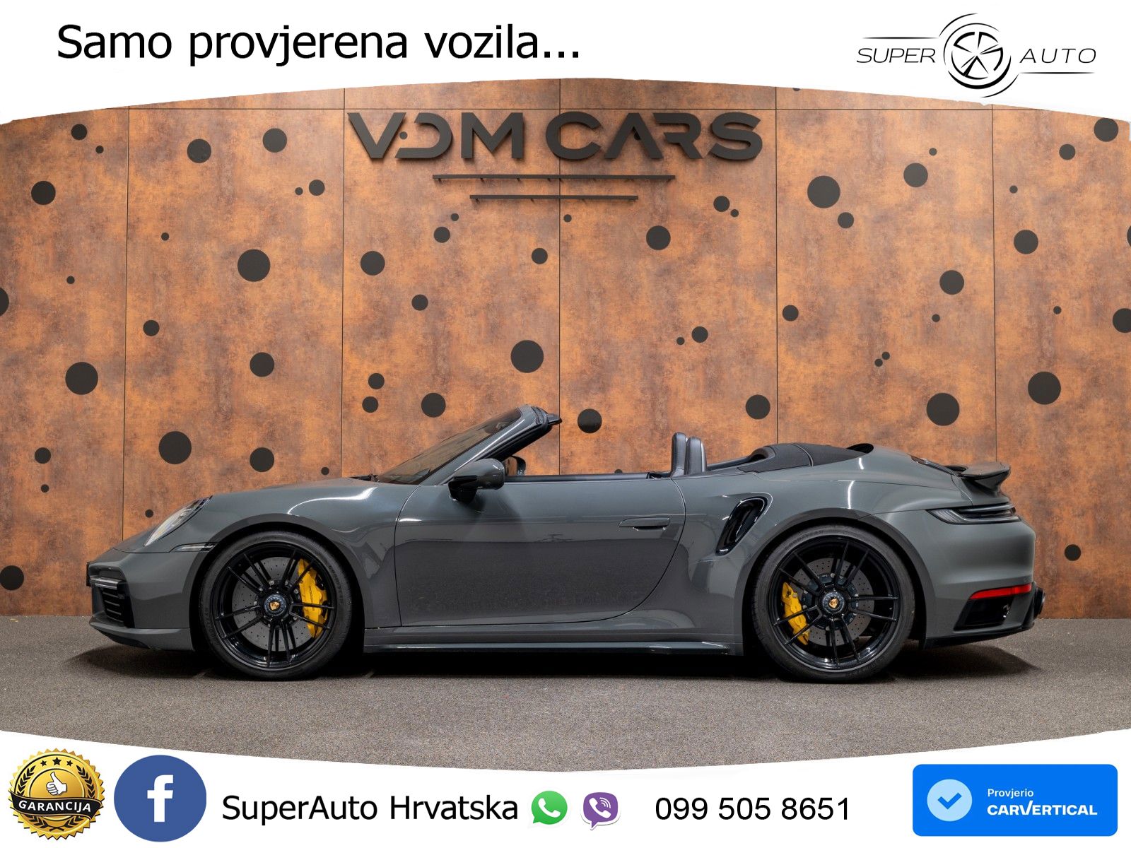 Porsche 911 Turbo S Cabriolet 3.8 (650 KS) PDK