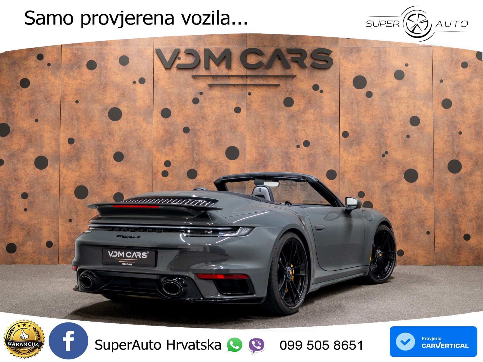 Porsche 911 Turbo S Cabriolet 3.8 (650 KS) PDK