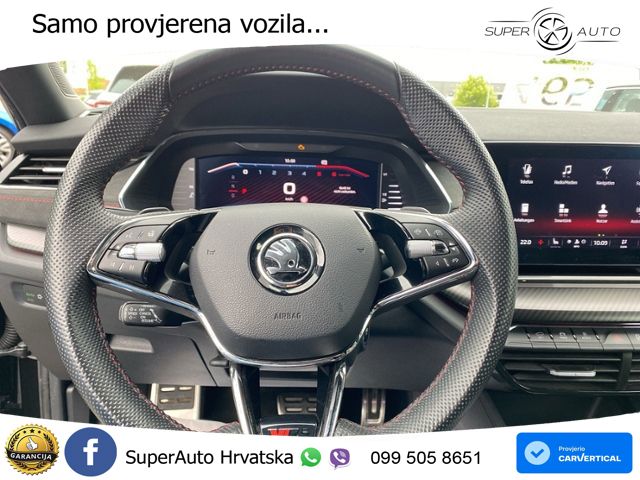 Škoda Octavia Combi RS 2.0 TDI (200 KS) DSG LED+GR SJED+ACC