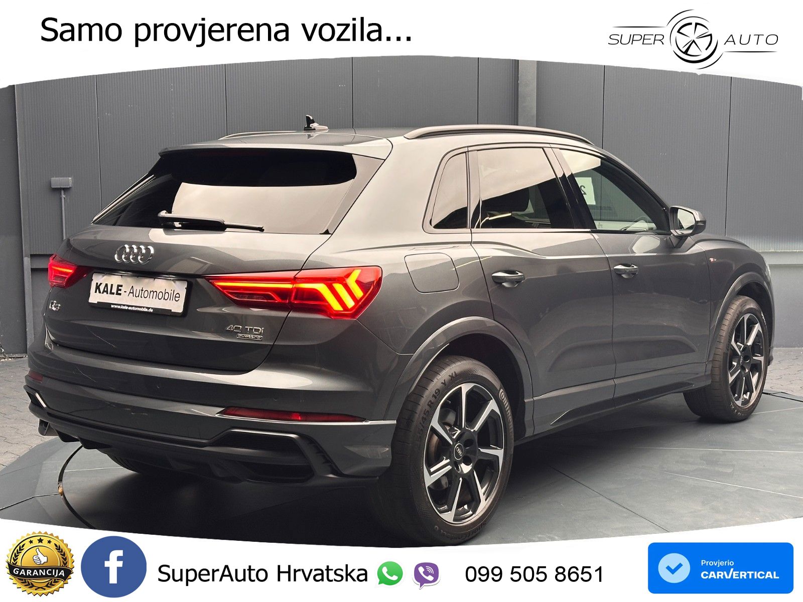 Audi Q3 40 TDI (200 KS) quattro S tronic S line