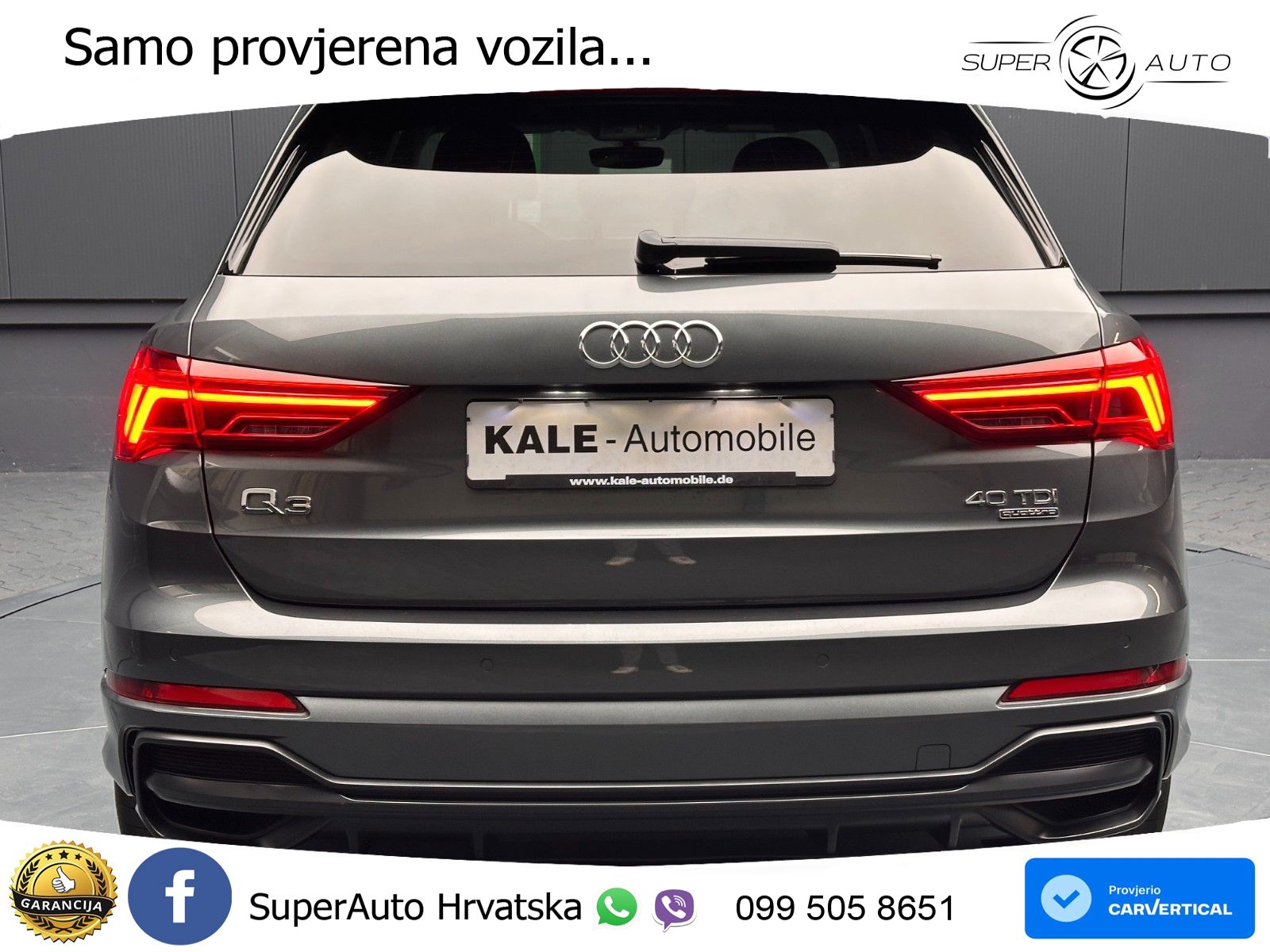 Audi Q3 40 TDI (200 KS) quattro S tronic S line