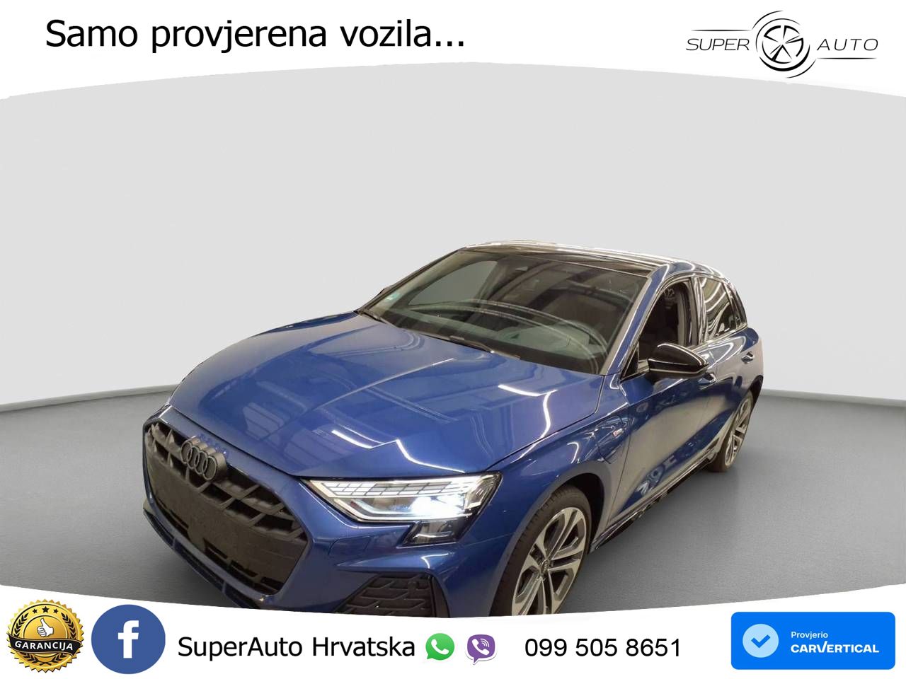 Audi A3 Sportback 40 TFSI e (204 KS) Plug-in Hybrid S tronic S line MATRIX+GR SJED+KAM