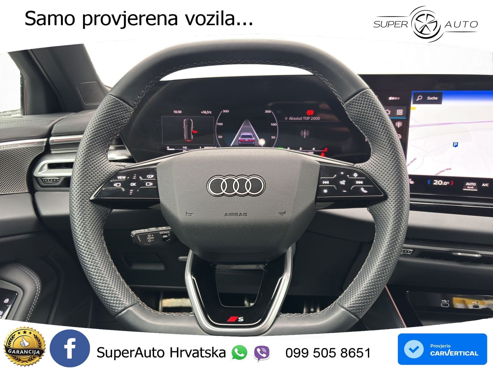 Audi A6 2.0 TDI (204 KS) quattro S tronic S line LED+GR SJED+ACC