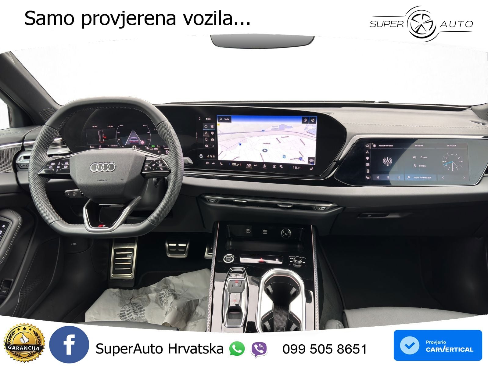 Audi A6 2.0 TDI (204 KS) quattro S tronic S line LED+GR SJED+ACC