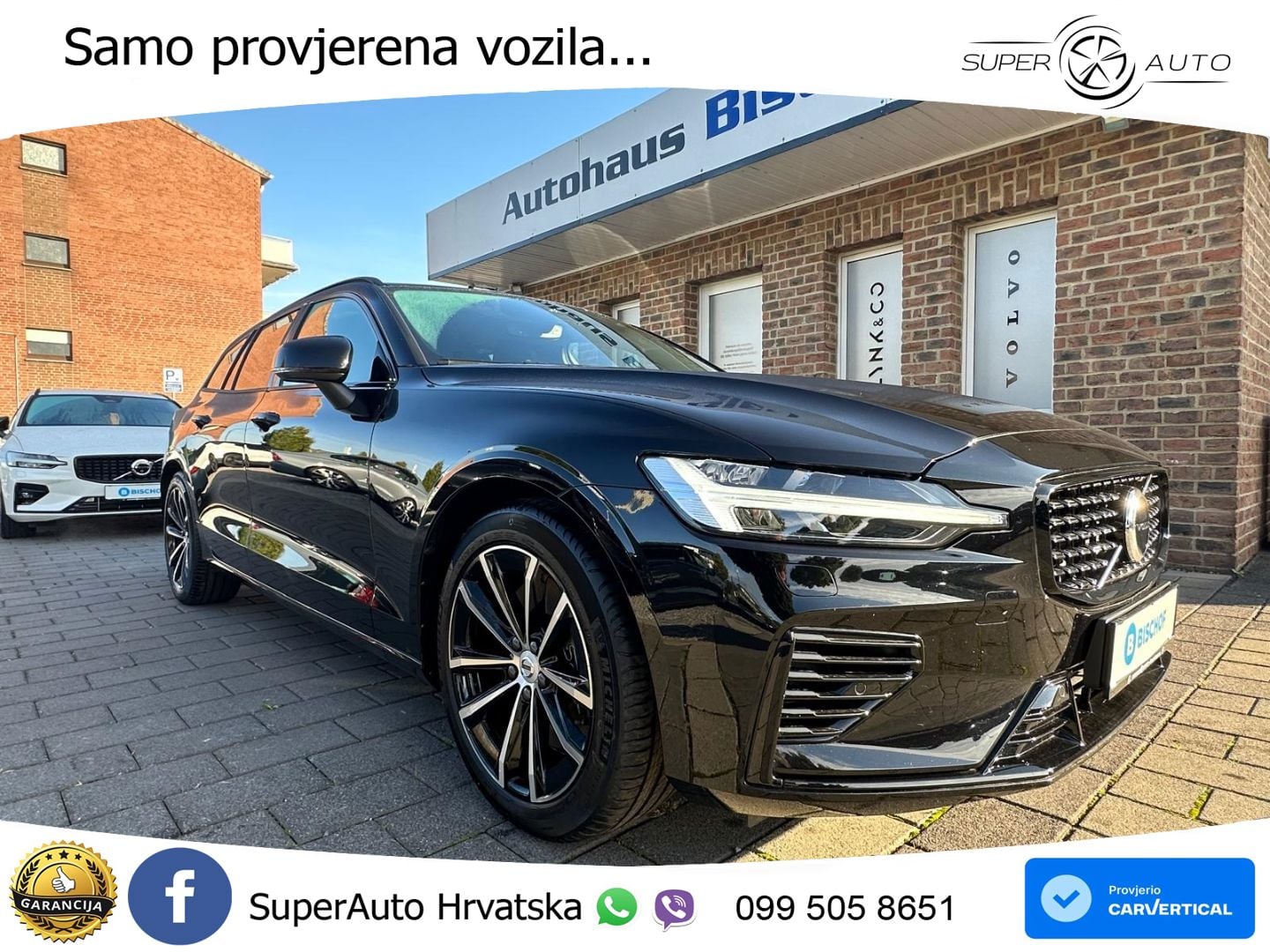 Volvo V60 2.0 T8 AWD Geartronic LED+GR SJED+ACC