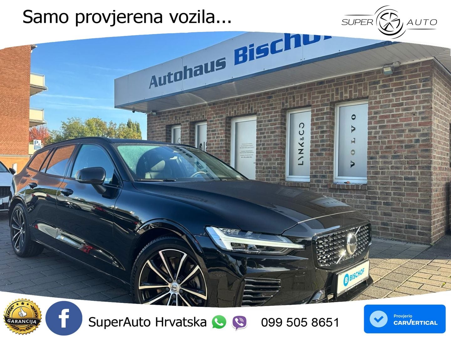 Volvo V60 2.0 T8 AWD Geartronic LED+GR SJED+ACC