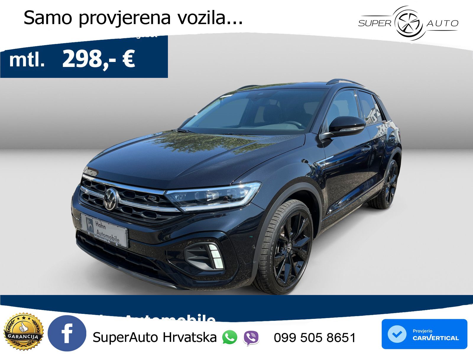 Volkswagen T-Roc 1.5 TSI (150 KS) DSG LED+GR SJED+ACC