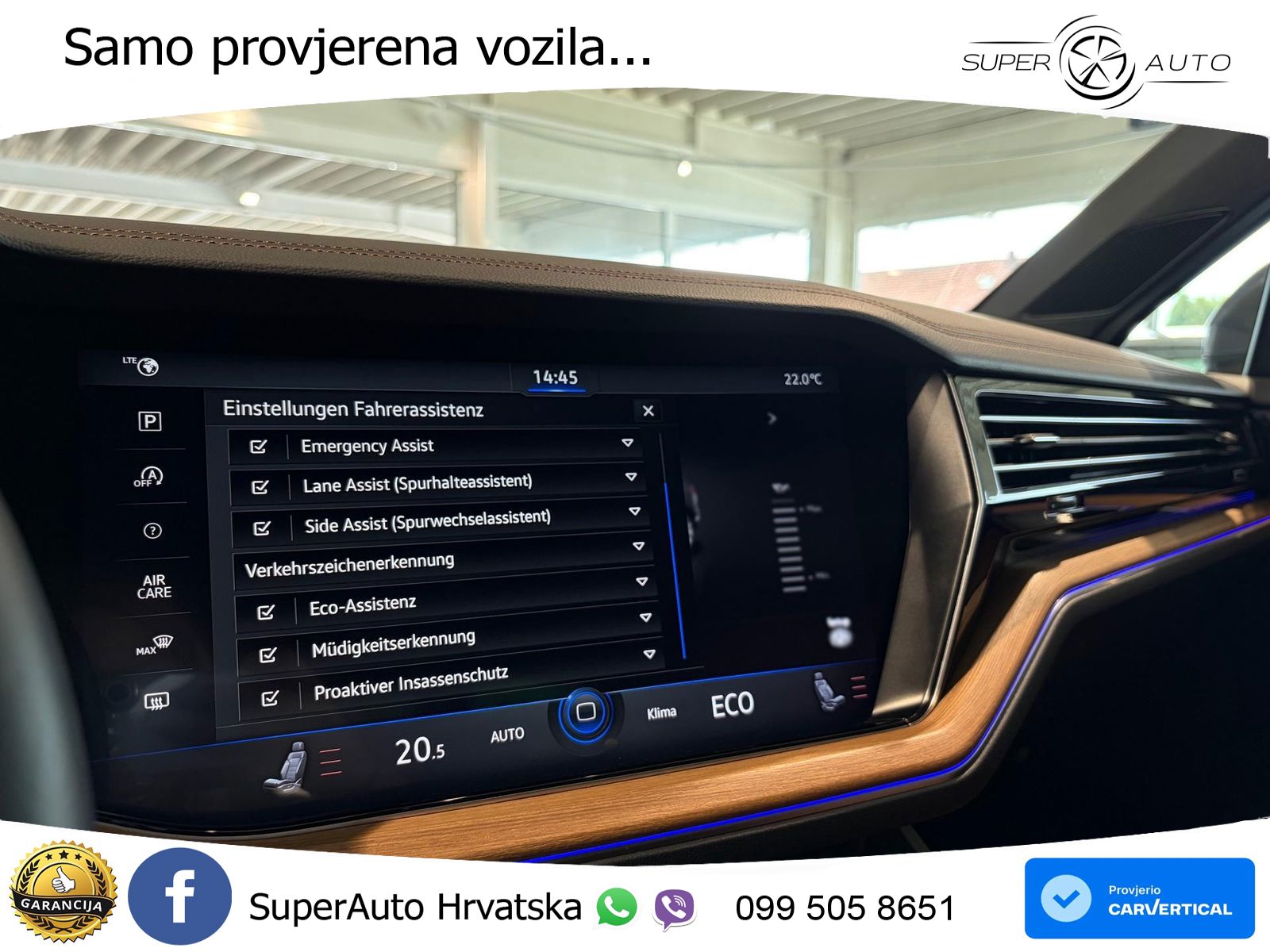 Volkswagen Touareg 3.0 V6 TDI (286 KS) 4MOTION Tiptronic LED+GR SJED+ACC