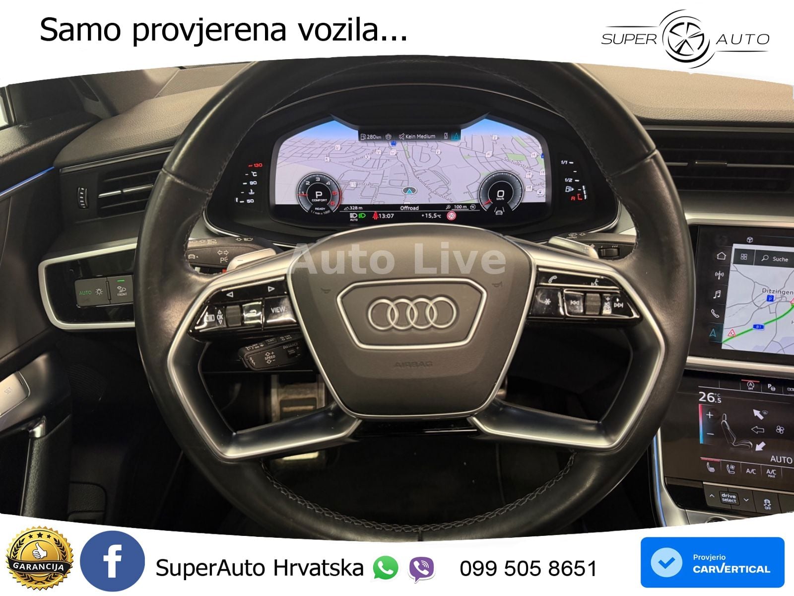 Audi A6 40 TDI (204 KS) quattro ultra S tronic ACC+GR SJED+360+PANO