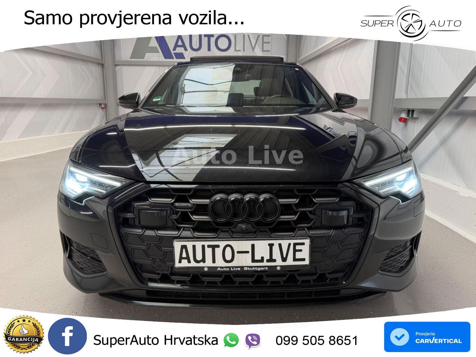 Audi A6 40 TDI (204 KS) quattro ultra S tronic ACC+GR SJED+360+PANO