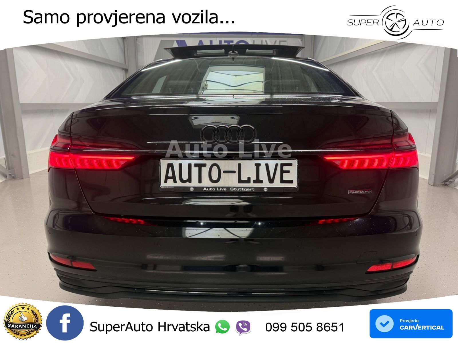 Audi A6 40 TDI (204 KS) quattro ultra S tronic ACC+GR SJED+360+PANO