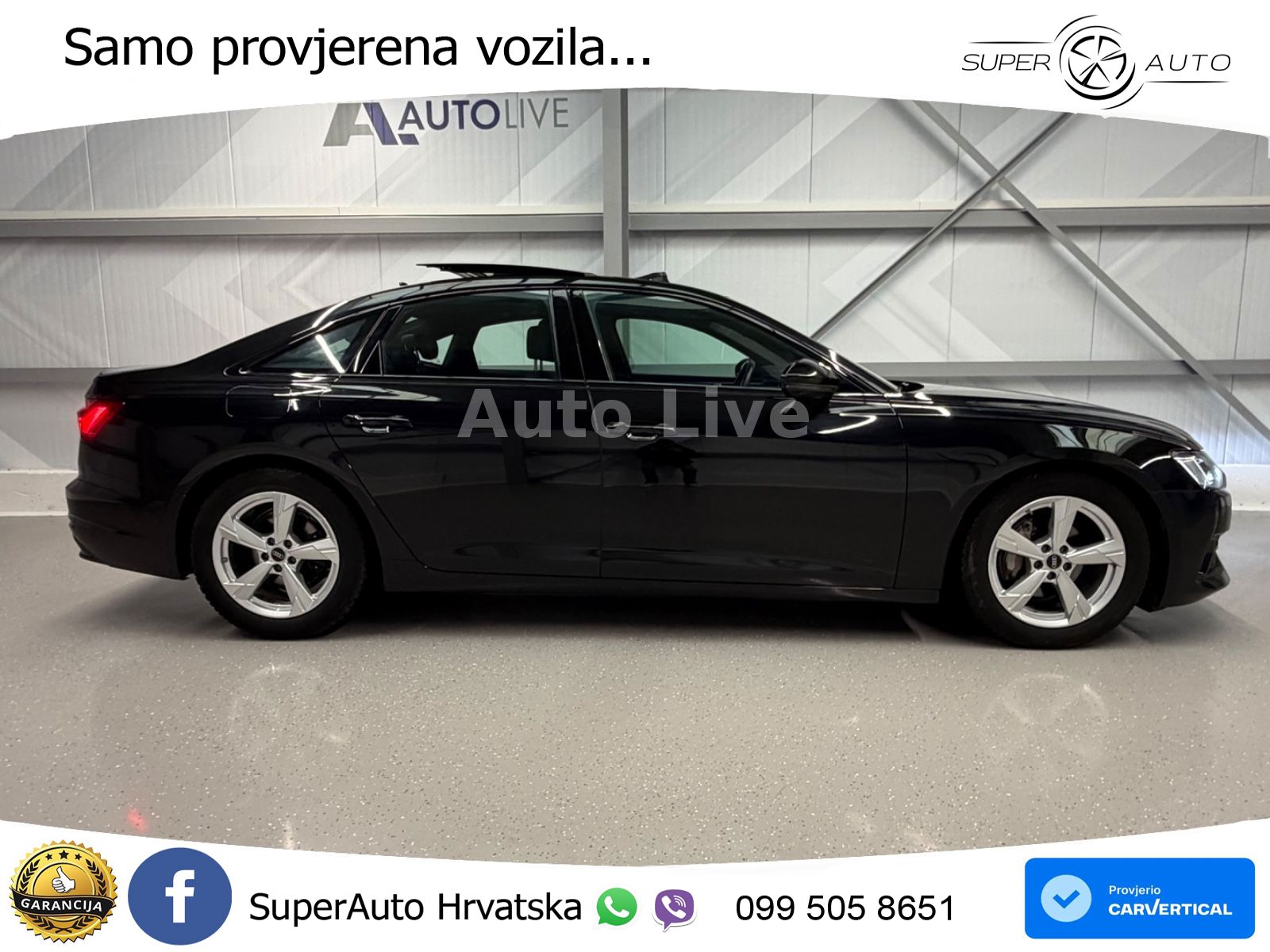 Audi A6 40 TDI (204 KS) quattro ultra S tronic ACC+GR SJED+360+PANO