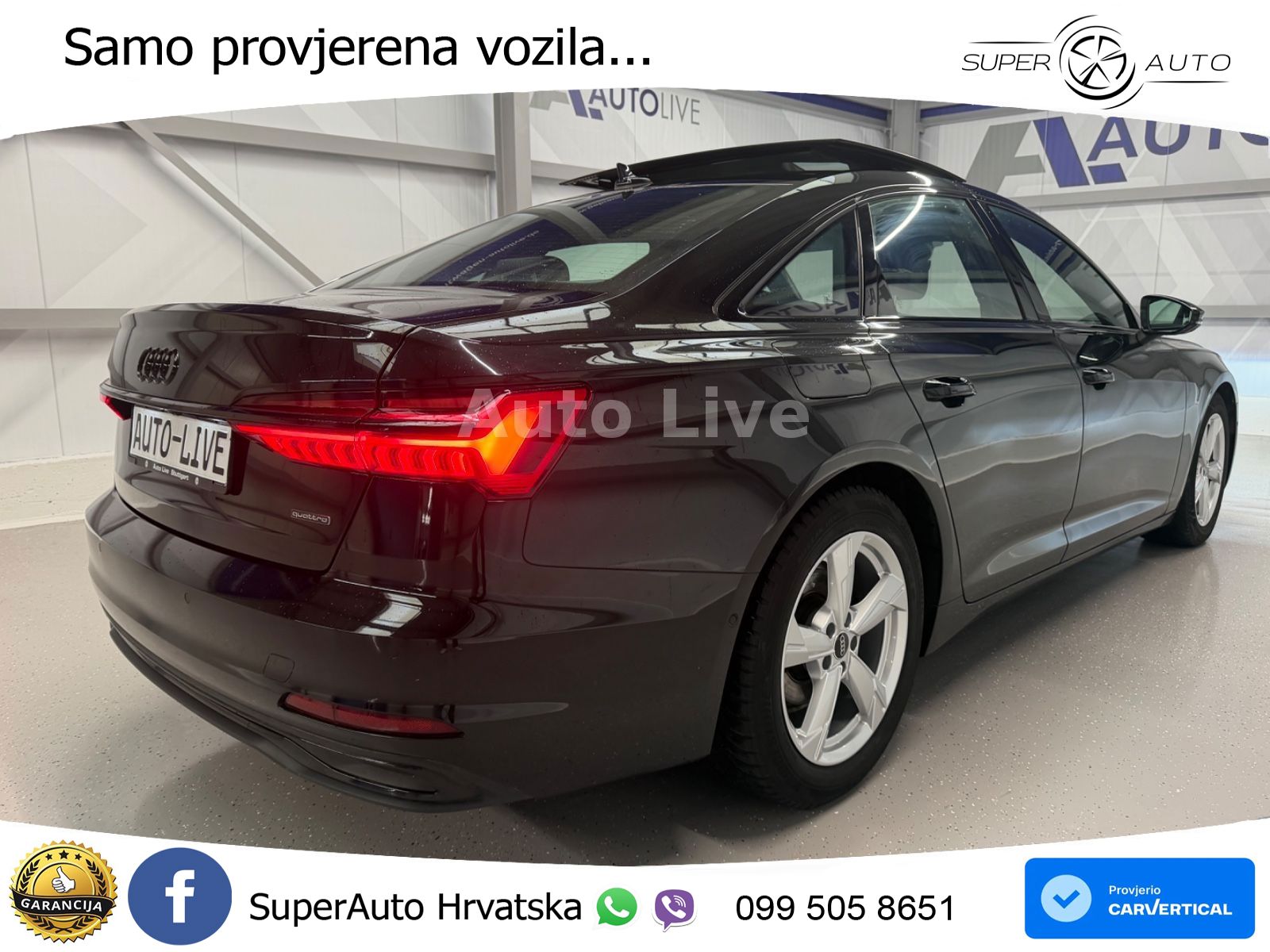 Audi A6 40 TDI (204 KS) quattro ultra S tronic ACC+GR SJED+360+PANO
