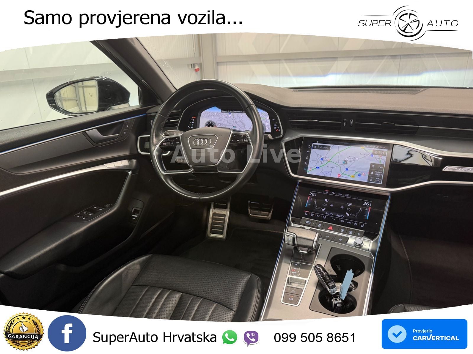 Audi A6 40 TDI (204 KS) quattro ultra S tronic ACC+GR SJED+360+PANO