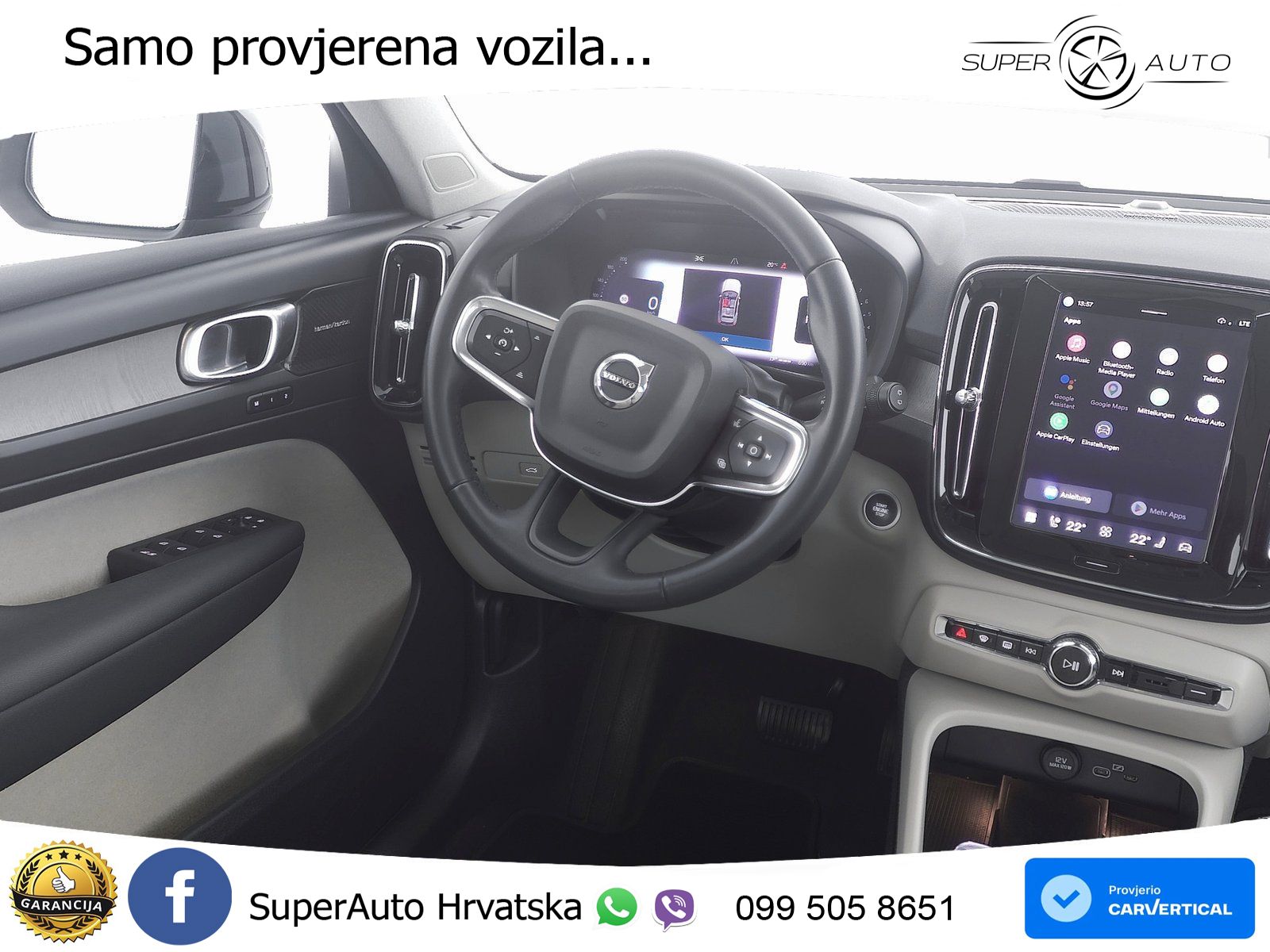 Volvo XC40 2.0 B4 197 KS Automatic LED+GR SJED+ACC