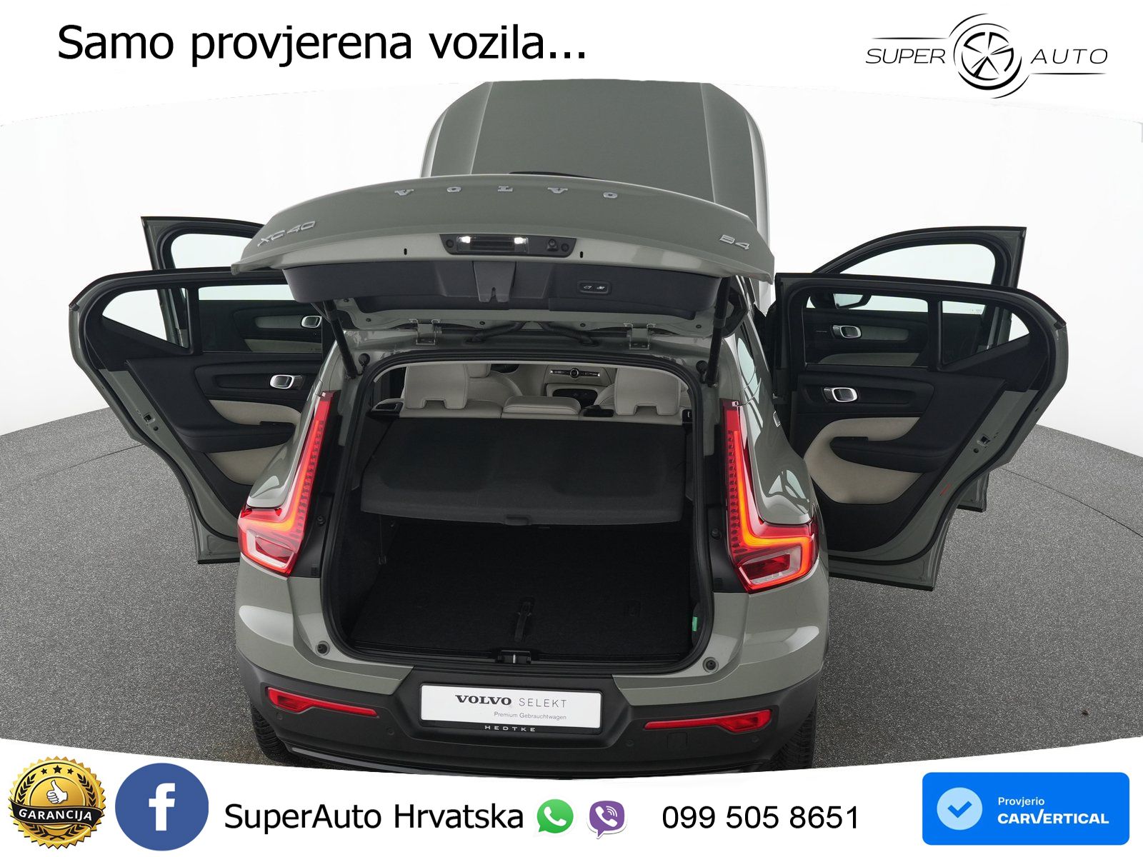 Volvo XC40 2.0 B4 197 KS Automatic LED+GR SJED+ACC