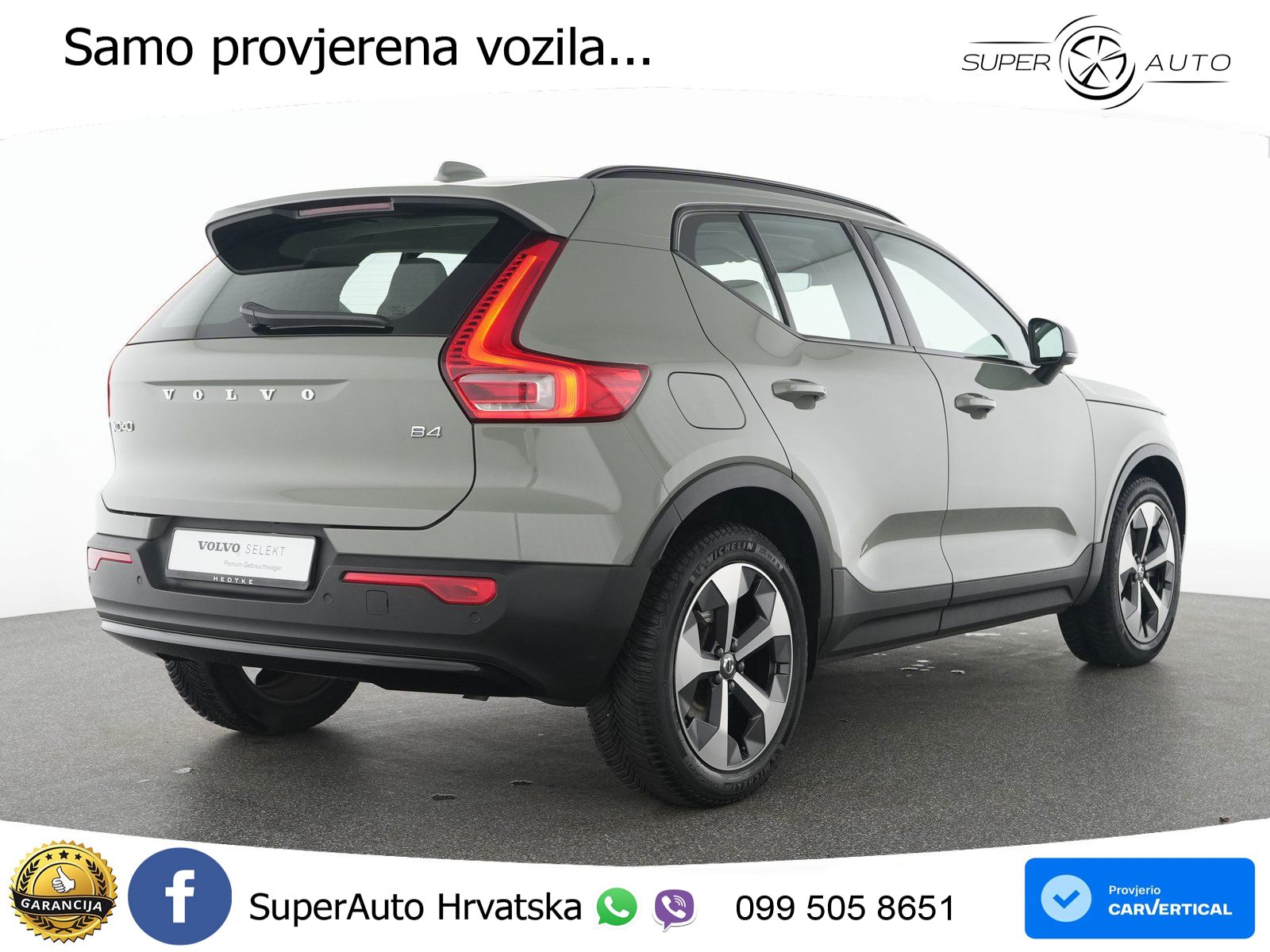 Volvo XC40 2.0 B4 197 KS Automatic LED+GR SJED+ACC