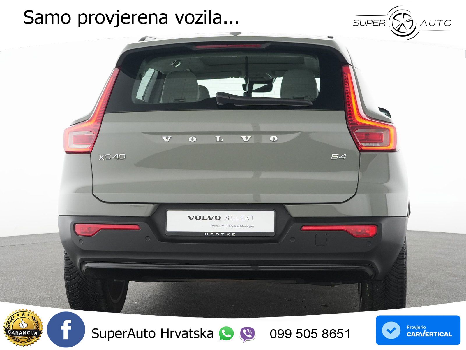 Volvo XC40 2.0 B4 197 KS Automatic LED+GR SJED+ACC