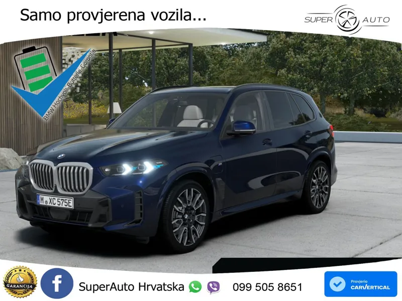 BMW X5 50e (489 KS) xDrive Steptronic M Sport ZRAČNI+ACC+GR SJED+KAM+PANO