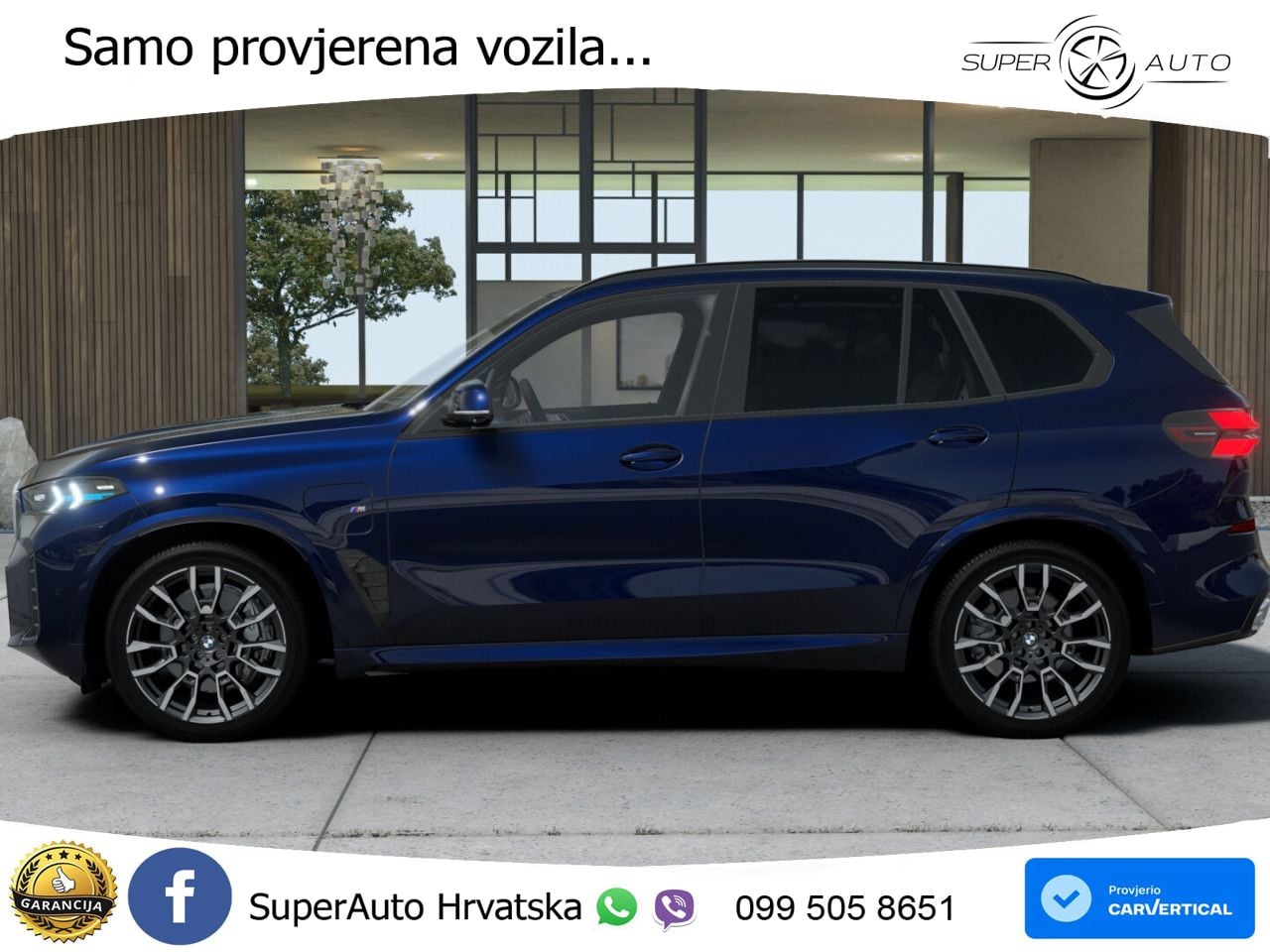 BMW X5 50e (489 KS) xDrive Steptronic M Sport ZRAČNI+ACC+GR SJED+KAM+PANO