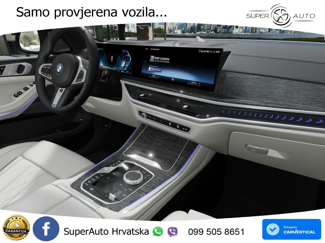 BMW X5 50e (489 KS) xDrive Steptronic M Sport ZRAČNI+ACC+GR SJED+KAM+PANO