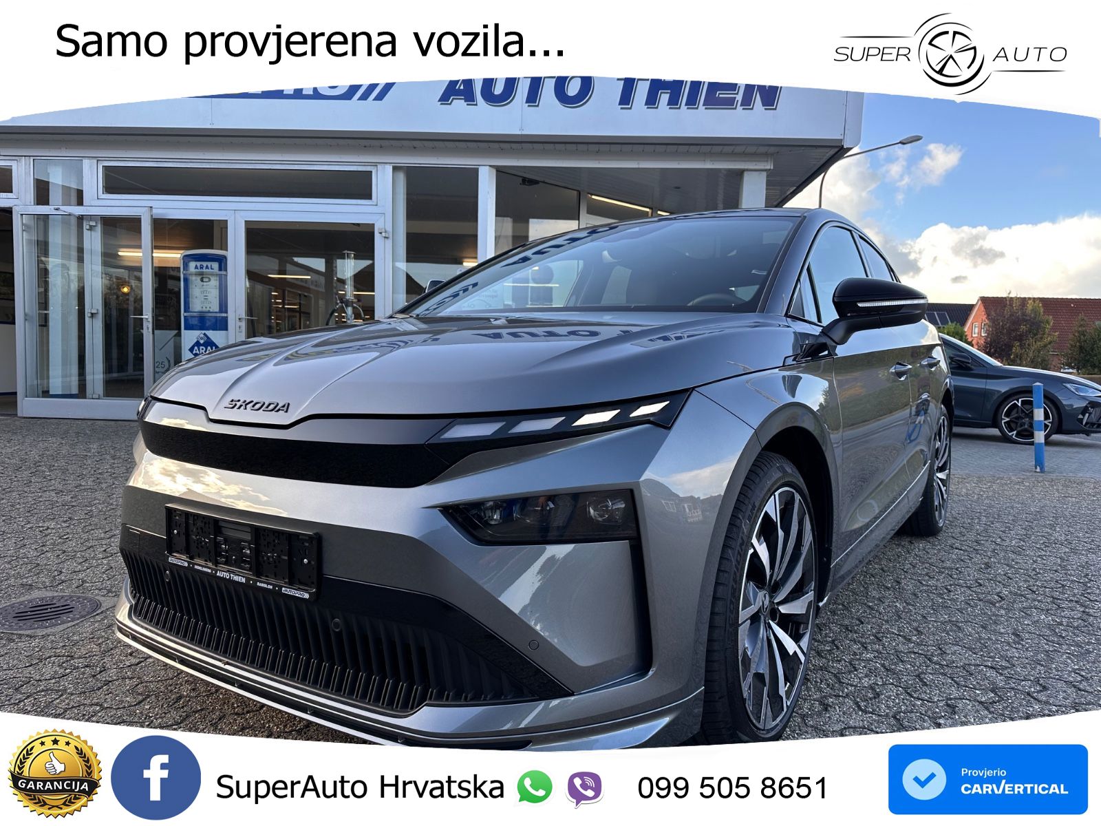Škoda Enyaq Coupe iV 85 82 kWh (286 KS) SportLine MATRIX+GR SJED+KAM