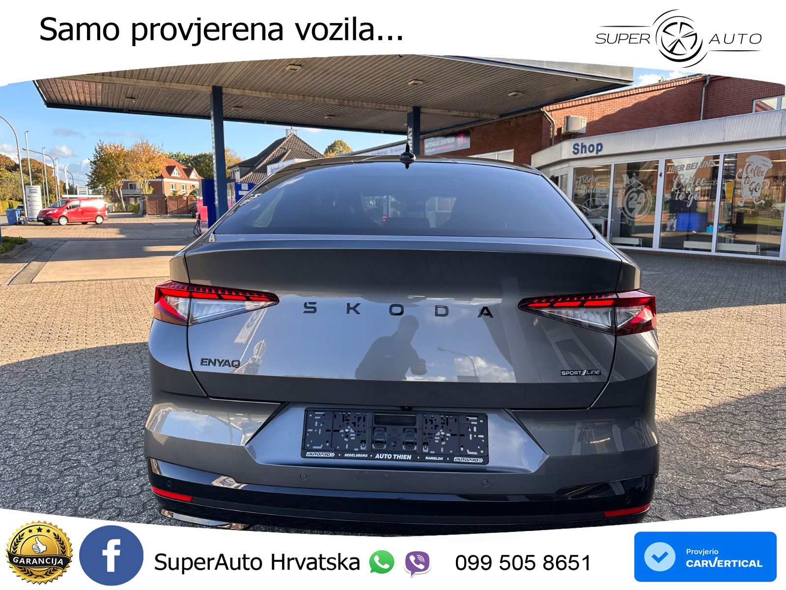 Škoda Enyaq Coupe iV 85 82 kWh (286 KS) SportLine MATRIX+GR SJED+KAM