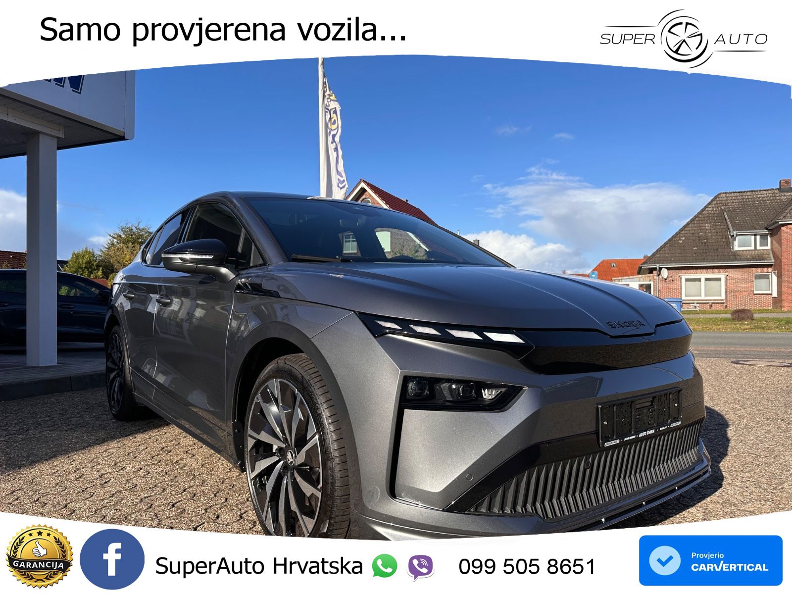 Škoda Enyaq Coupe iV 85 82 kWh (286 KS) SportLine MATRIX+GR SJED+KAM