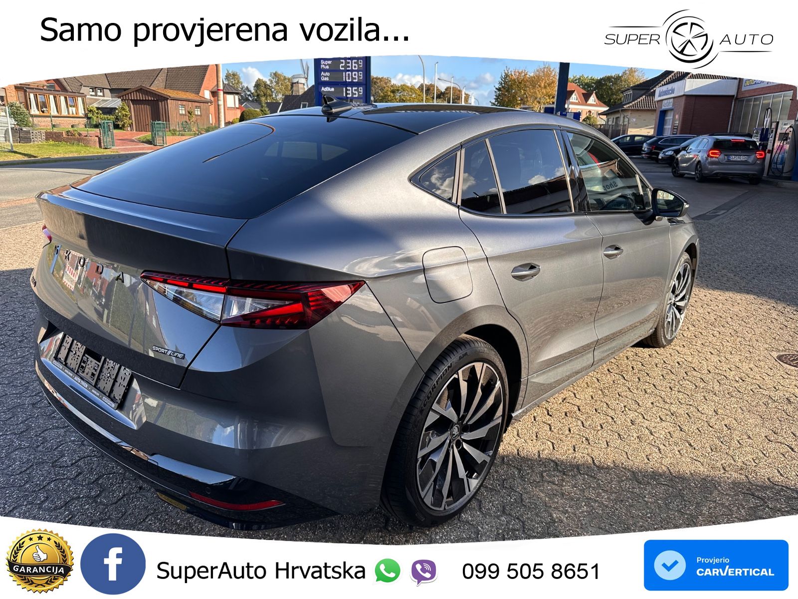 Škoda Enyaq Coupe iV 85 82 kWh (286 KS) SportLine MATRIX+GR SJED+KAM