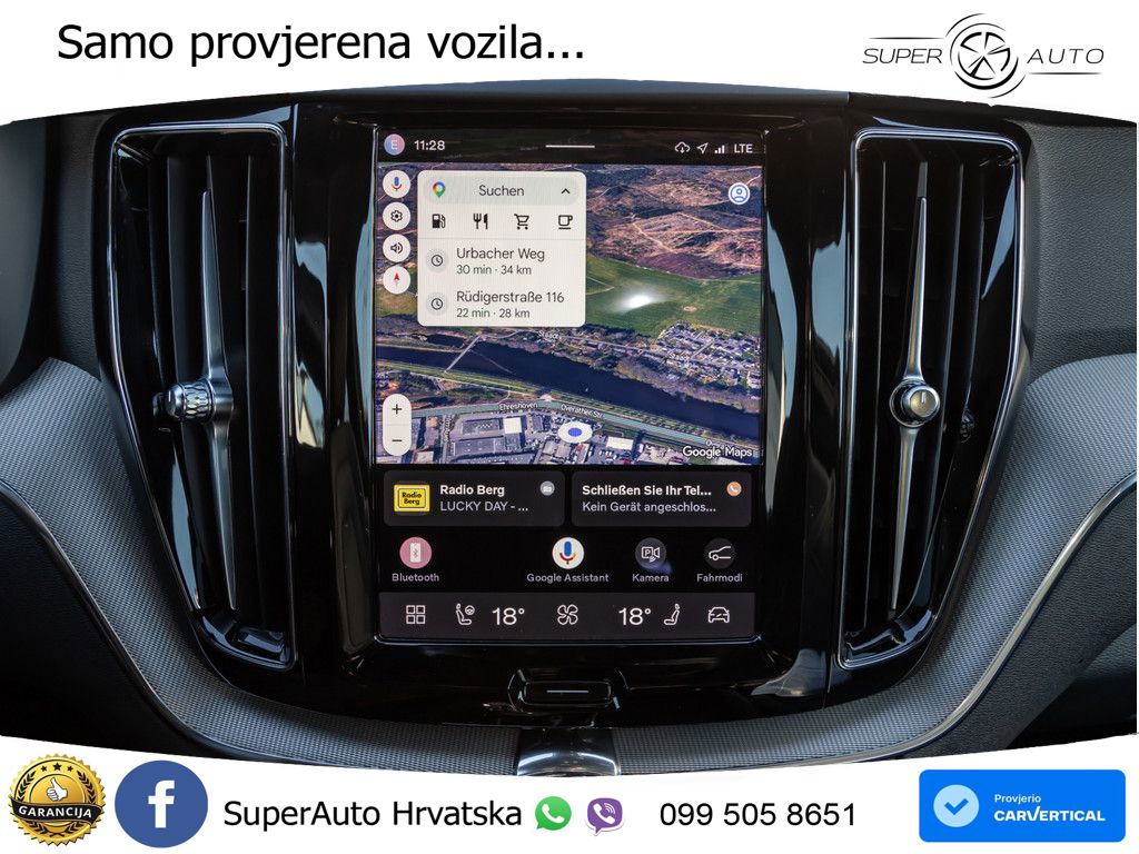Volvo XC60 B4 Diesel FWD Geartronic LED+GR SJED+ACC