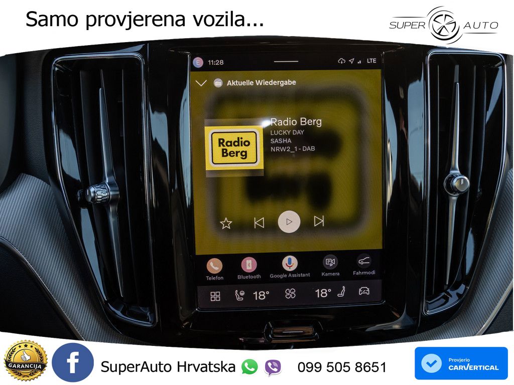 Volvo XC60 B4 Diesel FWD Geartronic LED+GR SJED+ACC