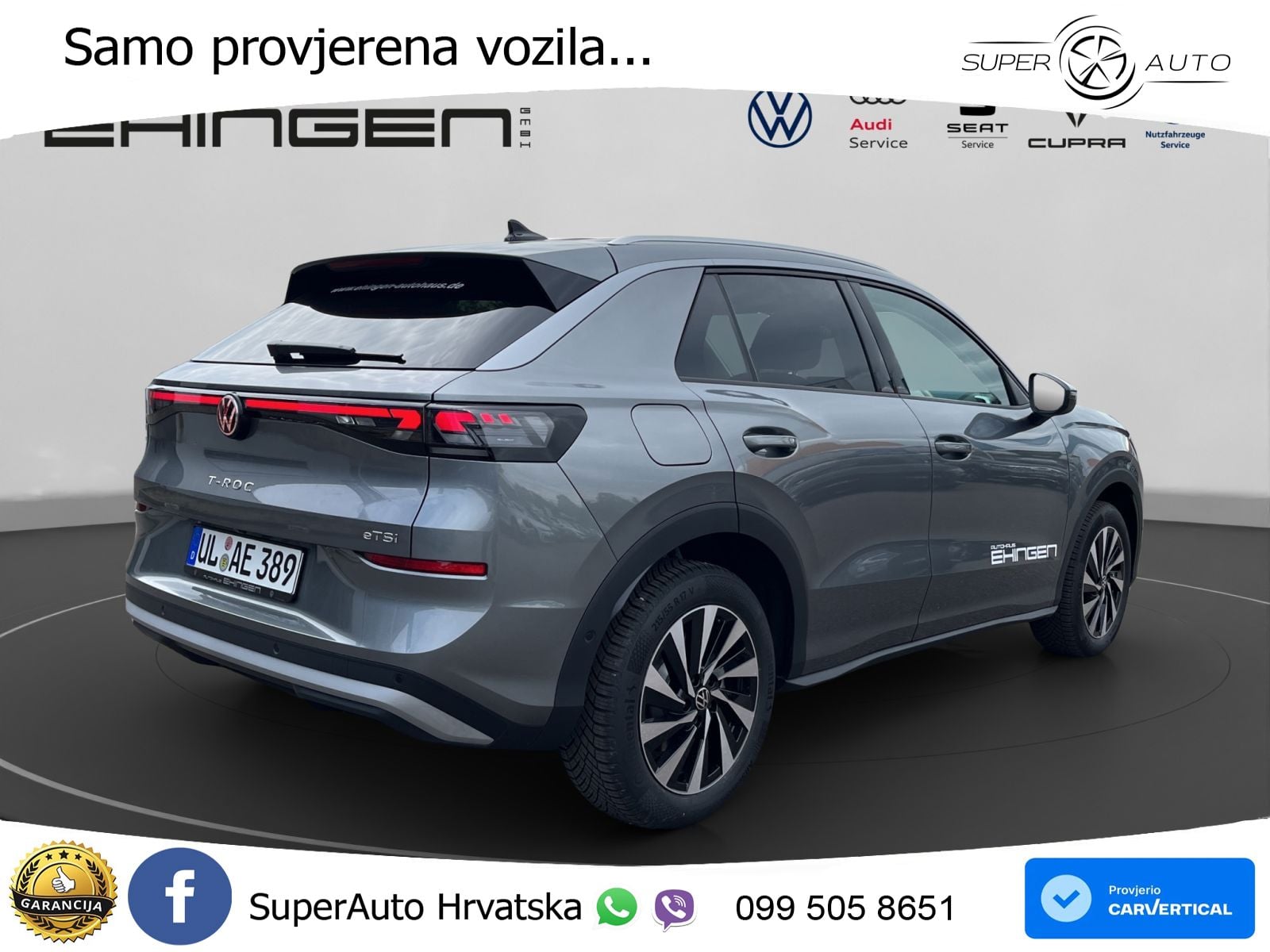 Volkswagen T-Roc II 1.5 eTSI (150 KS)  DSG LED+GR SJED+ACC