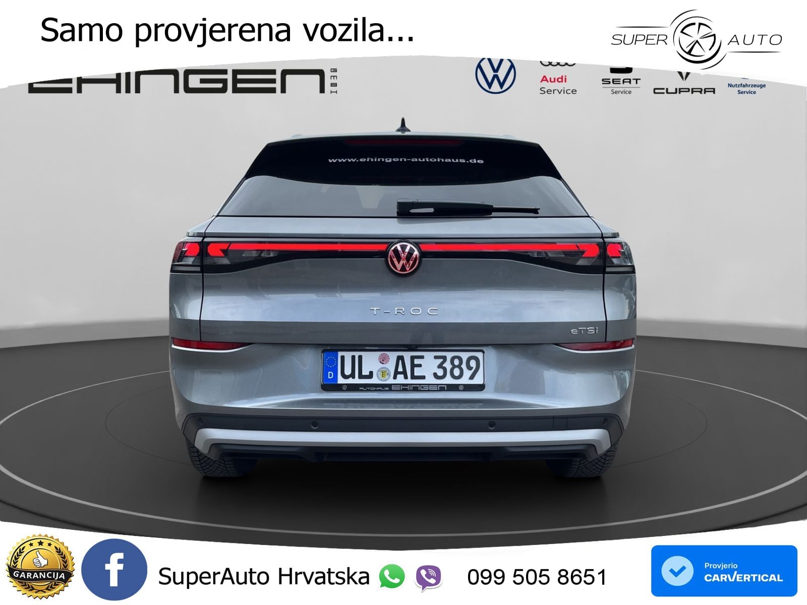 Volkswagen T-Roc II 1.5 eTSI (150 KS)  DSG LED+GR SJED+ACC