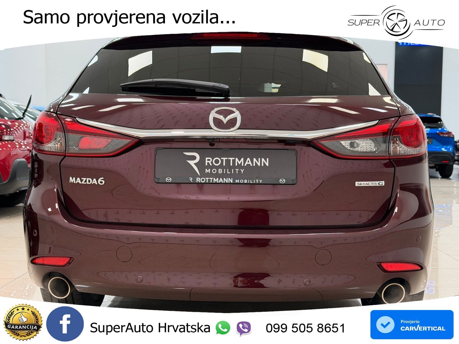 Mazda 6 Sport Combi 2.5 SKYACTIV-G (194 KS) SKYACTIV-Drive